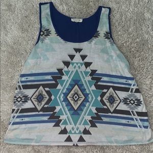 Printed Tank Top